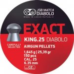 Diabolky JSB Exact King 6,35 mm 150 ks – Zboží Dáma