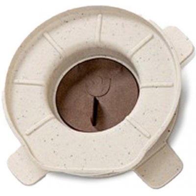 Plastia Fermentační víčko slonová kost s kávovou sedlinou/bronzová – Sleviste.cz