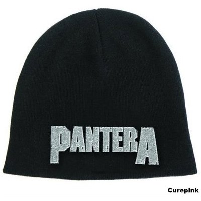 Pntera Logo černá bavlna – Zboží Mobilmania