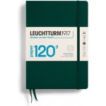 Leuchtturm1917 Zápisník 120G Forest Green Medium A5 linkovaný – Zboží Živě