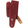 D'Addario Suede Guitar Strap, Burgundy