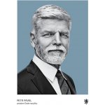 Obraz /portrét/ prezidenta Petra Pavla - Letněbouřková rozmarná – Zboží Dáma