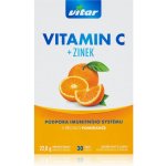 Vitar Vitamin C+zinek 30 tablet – Hledejceny.cz