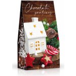 Selllot Italské pralinky Veselé Vánoce Domeček (stříška) 100 g – Zboží Dáma