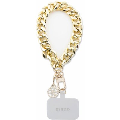Guess Wrist Chain 4G Charm Strap Gold – Hledejceny.cz