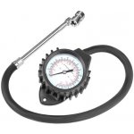 Carmotion Analogový pneuměřič s 40 cm hadicí a rozsahem 15 BAR | Zboží Auto