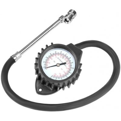Carmotion Analogový pneuměřič s 40 cm hadicí a rozsahem 15 BAR | Zboží Auto