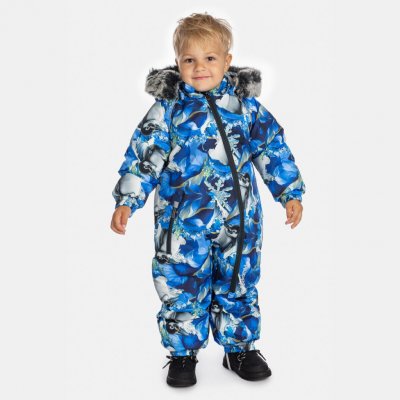Huppa Keira Dětská zimní membránová kombinéza 1 arctic blue pattern – Hledejceny.cz