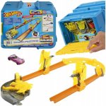Hot Wheels Track Builder Dráha v boxíku blesky HMC03 – Zboží Dáma