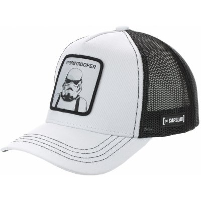 Capslab Star Wars Trucker Stormtrooper/White/Black – Zboží Mobilmania