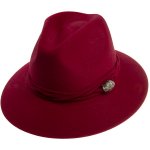 Fedora Essence Twist tmavě červená Q1266 53534/18BA – Zboží Mobilmania