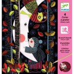 Djeco Vyškrabávací obrázky Klidná noc – Zboží Dáma