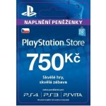 PlayStation Dárková karta 100 Kč – Zboží Mobilmania