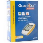 GlucoLab glukometr a 25 ks testovacích proužků + 25 lancet – Zboží Živě