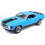 Maisto MA-31453BU Ford Mustang Mach 1 1970 modrá 1:18 – Zbozi.Blesk.cz