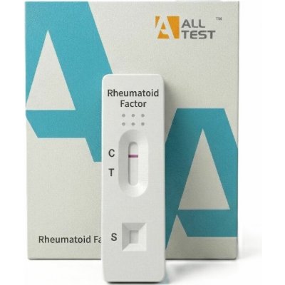 AllTest Rychlotest na revmatoidní faktor (RF) kazetový test 1 ks – Zbozi.Blesk.cz