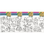 Předloha k barvám na sklo 1582 vyvýšená kontura – Zboží Dáma