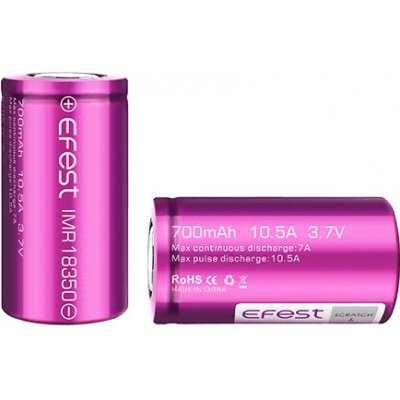 eFest baterie 18350 700mAh 10,5A