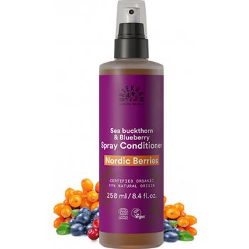 Urtekram Nordic Berries kondicionér spray na poškozené vlasy 250 ml Bio