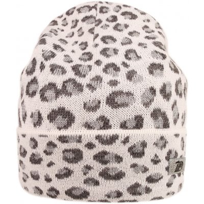 Merino pletená čepice Dráče Urban 16 bílá šedá leopard Bílá – Hledejceny.cz