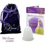 Me Luna menstruační kalíšek M se stopkou čirá – Zboží Dáma