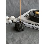 Dess Craft Studio LOTUS Stojan na vonné tyčinky ve tvaru lotosu ručně odlévaný Barva 6 Graphite Stone – Hledejceny.cz