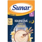 Sunar Mléčná krupicová kaše na dobrou noc vanilková 210 g – Zbozi.Blesk.cz