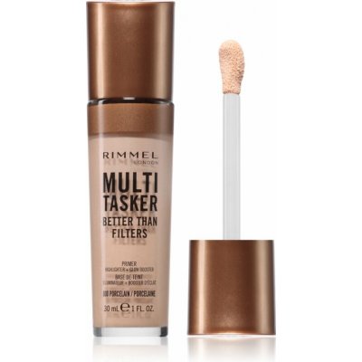 Rimmel Multi-Tasker Better Than Filters rozjasňující podkladová báze pro sjednocení barevného tónu pleti 000 Porcelain 30 ml – Hledejceny.cz