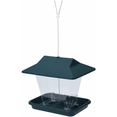 ProGarden Závěsné krmítko pro ptáky Harry 18 x 20 x 14 cm plast zelená – Hledejceny.cz
