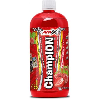 Amix Nutrition Amix ChampION Sports Fuel Strawberry 1000 ml – Hledejceny.cz