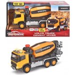 Majorette Autíčko stavební míchačka Volvo Truck Cement Mixer se zvukem a světlem délka 19 cm – Hledejceny.cz
