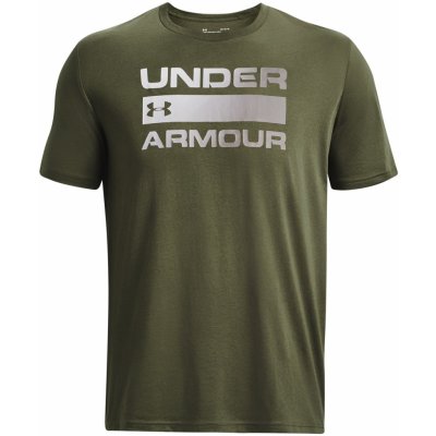 Under Armour TEAM ISSUE WORDMARK SS zelené 1329582-390 – Zbozi.Blesk.cz