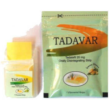 Tadavar Oral Strips 20 mg - 6 balení 42 ks