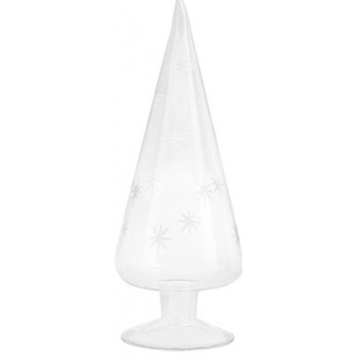 Storefactory Scandinavia Skleněná dekorace stromeček Granbo 20 cm – Hledejceny.cz