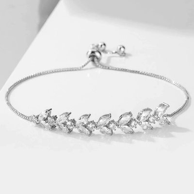 Éternelle náramek Swarovski Elements Daisy NR-FSBP2177-2 stříbrná