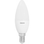Osram VALUE CLB40, E14, 470lm, 5.5W, 865 studená bílá, matná svíčka – Zboží Živě