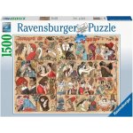 RAVENSBURGER Láska v průběhu věků 1500 dílků – Hledejceny.cz