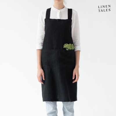 Linen Tales Lněná zástěra Crossback – Hledejceny.cz