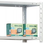 Kovona Regály 2000 x 1000 x 500 mm 6 polic bílý 1+1 – Zboží Dáma