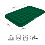 Nils Camp NC2802 zelená 191 x 137 x 22 cm – Zboží Dáma