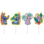 Dekorativní svíčky stitch 4ks - Dekora – Zboží Dáma