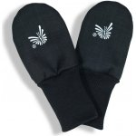 Esito Zimní bezpalcové rukavice softshell s beránkem Lamb Black černá – Hledejceny.cz