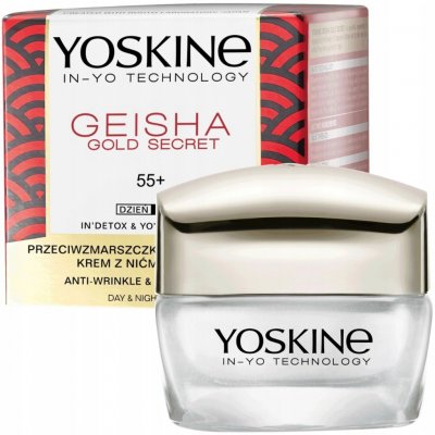 Yoskine Geisha zlaté tajemství krém proti vráskám 55+ 50 ml – Hledejceny.cz