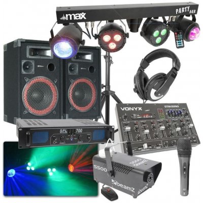 Max Complete 700W DJ Bluetooth Disco – Zboží Mobilmania