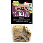 Green Apotheke Krekry špaldové s chia Bio100 g – Zbozi.Blesk.cz