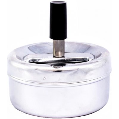 Popelník roztáčecí Rose gold & Silver, 9 cm – Zboží Mobilmania