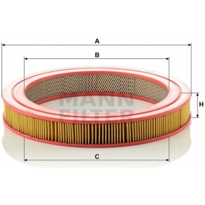 MANN FILTER Vzduchový filtr C 3042 – Hledejceny.cz