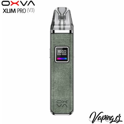 OXVA Xlim Pro 1000 mAh Denim Green 1 ks – Zboží Mobilmania