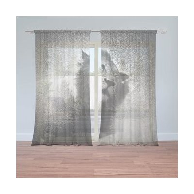 Sablio Záclony Mokrý lev: 2ks 150x250cm – Hledejceny.cz