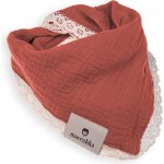 Maceshka slintáček Nature jednoduchý s ozdobným okrajem Eucalyptus krajka – Zbozi.Blesk.cz